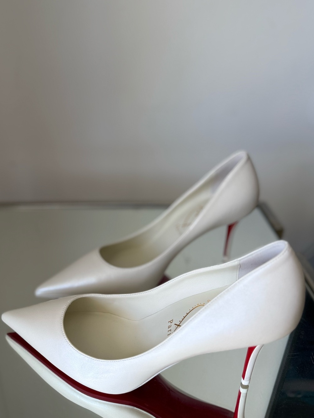 Christian Louboutin Miss Z 80 leather pumps $1,045 40.5 - Picture 12 of 14